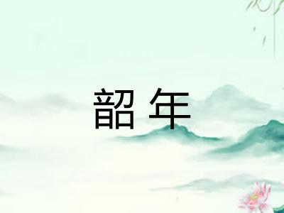 韶年