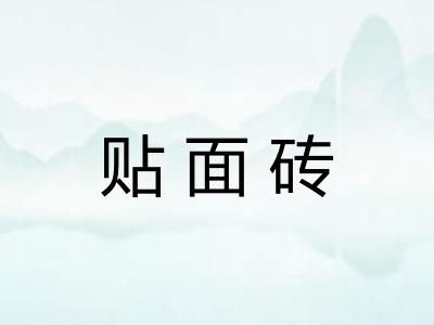 贴面砖