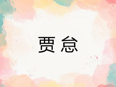 贾怠