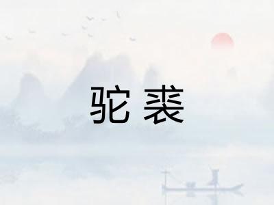 驼裘