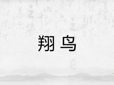翔鸟