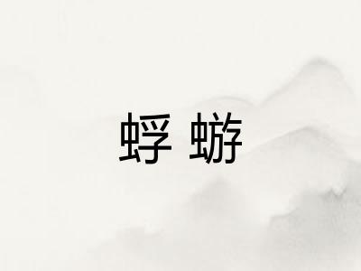 蜉蝣