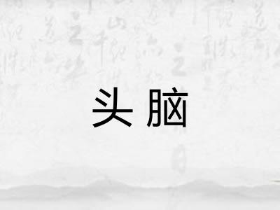 头脑