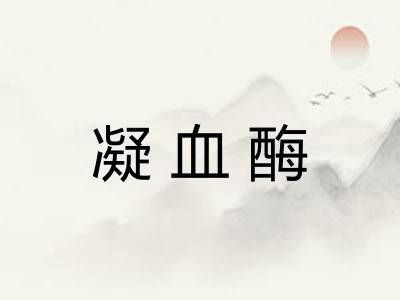 凝血酶