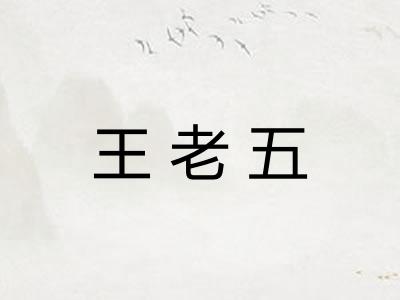 王老五