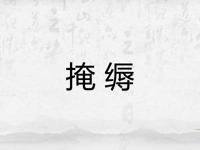 掩缛