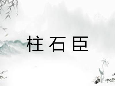 柱石臣