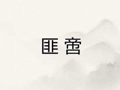 匪啻