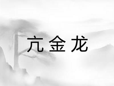 亢金龙