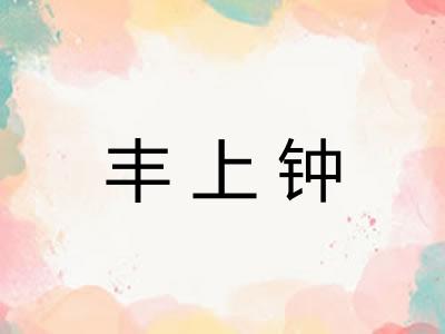 丰上钟