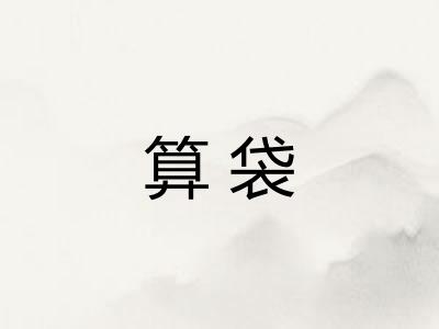 算袋