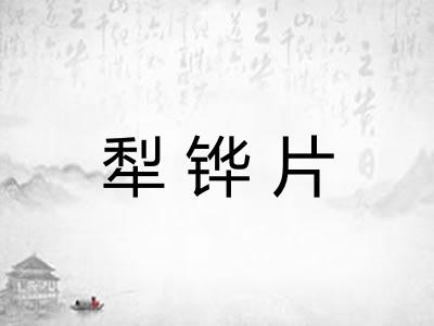 犁铧片