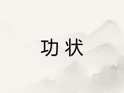 功状